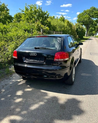 Audi A3 cena 12900 przebieg: 230000, rok produkcji 2007 z Tczew małe 29